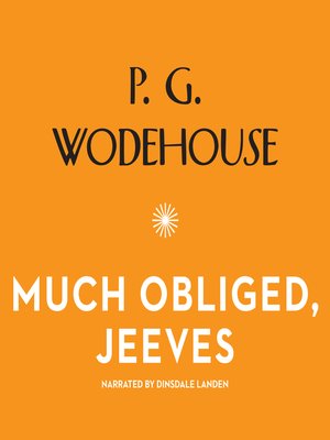 cover image of Much Obliged, Jeeves